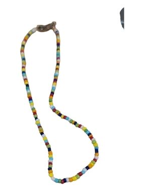 Rainbow Seed Bead Choker Necklace